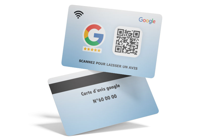 Carte NFC QR code Plakode